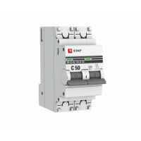 Выключатель автомат Ekf proxima 50а (с) 4.5ka mcb4763-2-50с-pro ba 47-63