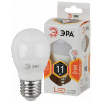 Лампа Эра led p45 e27 11w 827 led p45-11w-827-e27