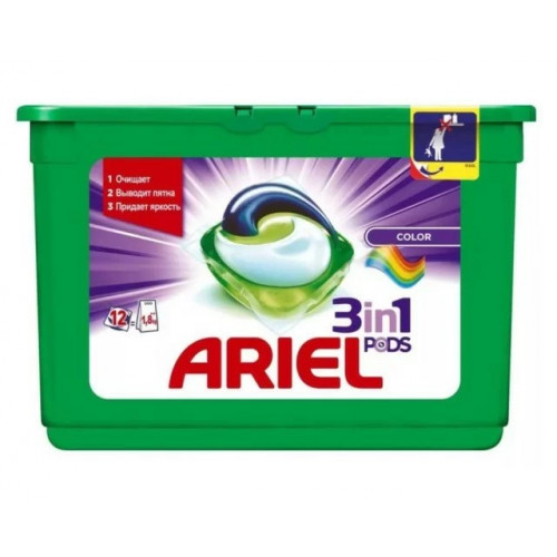 Капсулы Ariel color гель 12х28.8г Капсулы Ariel color гель 12х28.8г