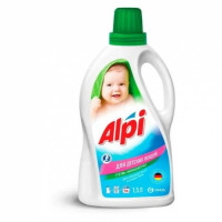 Гель-концентрат для стирки Grass Alpi Sensetive Gel для детских вещей гипоаллегенный 1.5 л