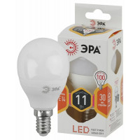 Лампа Эра led p45 e14 11w 827 led p45-11w-827-e14