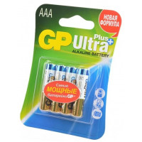 Элемент питания gp ultra+ 24a aaa/lr03х4шт
