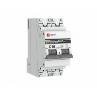 Выключатель автомат Ekf proxima 2p 10а (с) 4.5ka mcb4763-2-10с-pro ba 47-63