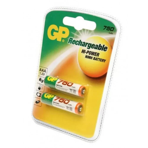 Аккумулятор GP 75aaahc aaaх 750мачх2шт