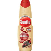 Sanita средство чистящ.д/стеклокерам.плит 600г