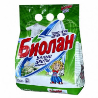 Стиральный порошок Биолан Автомат Белые цветы 1200 г