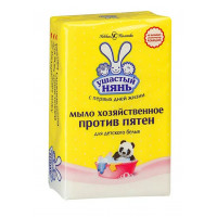 Мыло хозяйственное Ушастый Нянь Пятновыводитель 180 г