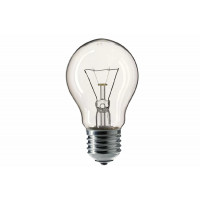 Лампа Philips a55 75w e27 cl прозрачная