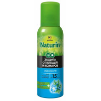 Naturin защита от клещей и комаров на одежду 100мл