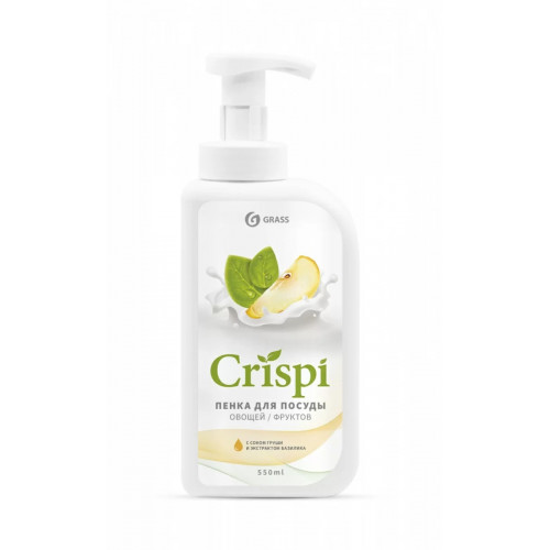 Пенка для посуды Grass Crispi 550мл с соком груши дозатор