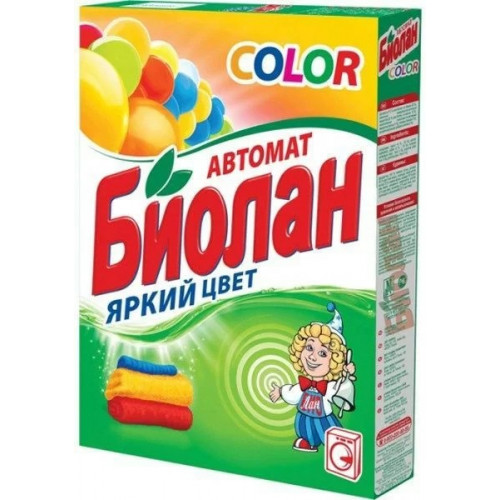Стиральный порошок биолан автомат колор 350г