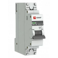 Ekf proxima автомат 1p 20а (с) 4.5ka mcb4763-1-20с-pro ba 47-63