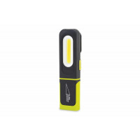 Фонарь Яркий Луч оптимус-accu pocket twist 5w cob100/350лм+smd70лм крюк/магнит li-ion 1200ma