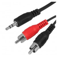 Шнур стерео Rexant штекер 3.5мм-2rca 5м 17-4205