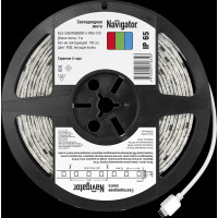 Лента светодиодн.navigator 5м nls-5050rgbm30-5-ip65-12v 71834