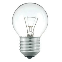 Лампа Philips p45 40w e27 cl шар прозрачный