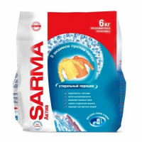 Стиральный порошок Sarma актив Горная свежесть 6 кг