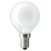 Лампа Philips p45 40w e27 fr шар матовый