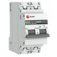 Ekf proxima автомат 2p 25а (с) 4.5ka mcb4763-2-25с-pro ba 47-63
