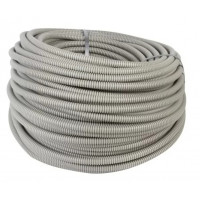 Труба ПВХ Ecoplast гофрированная d16 50м с зондом 10116-50в