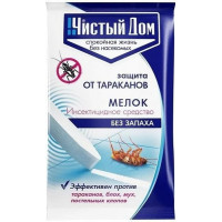 Чистый дом мелок от тараканов б/запаха 20г