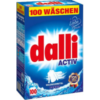 Стиральный порошок Dalli Aktiv с улучшенной моющей способностью 6.5 кг универсальный