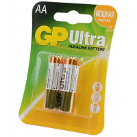 Элемент питания gp ultra 15a aa/lr6х2шт