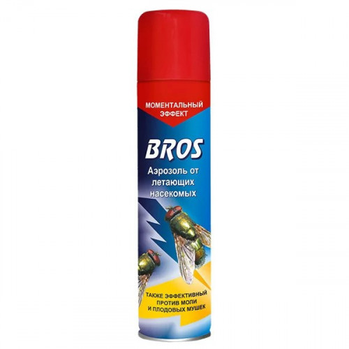 Аэрозоль от летающих насекомых Bros 250 мл Аэрозоль от летающих насекомых Bros 250 мл