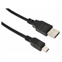 Шнур mini usb/usb-a Rexant 0.2м черный 18-1131-2