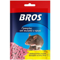 Гранулы Bros от крыс и мышей 90г