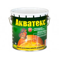 Покрытие защитное текстурное древесины АКВАТЕКС